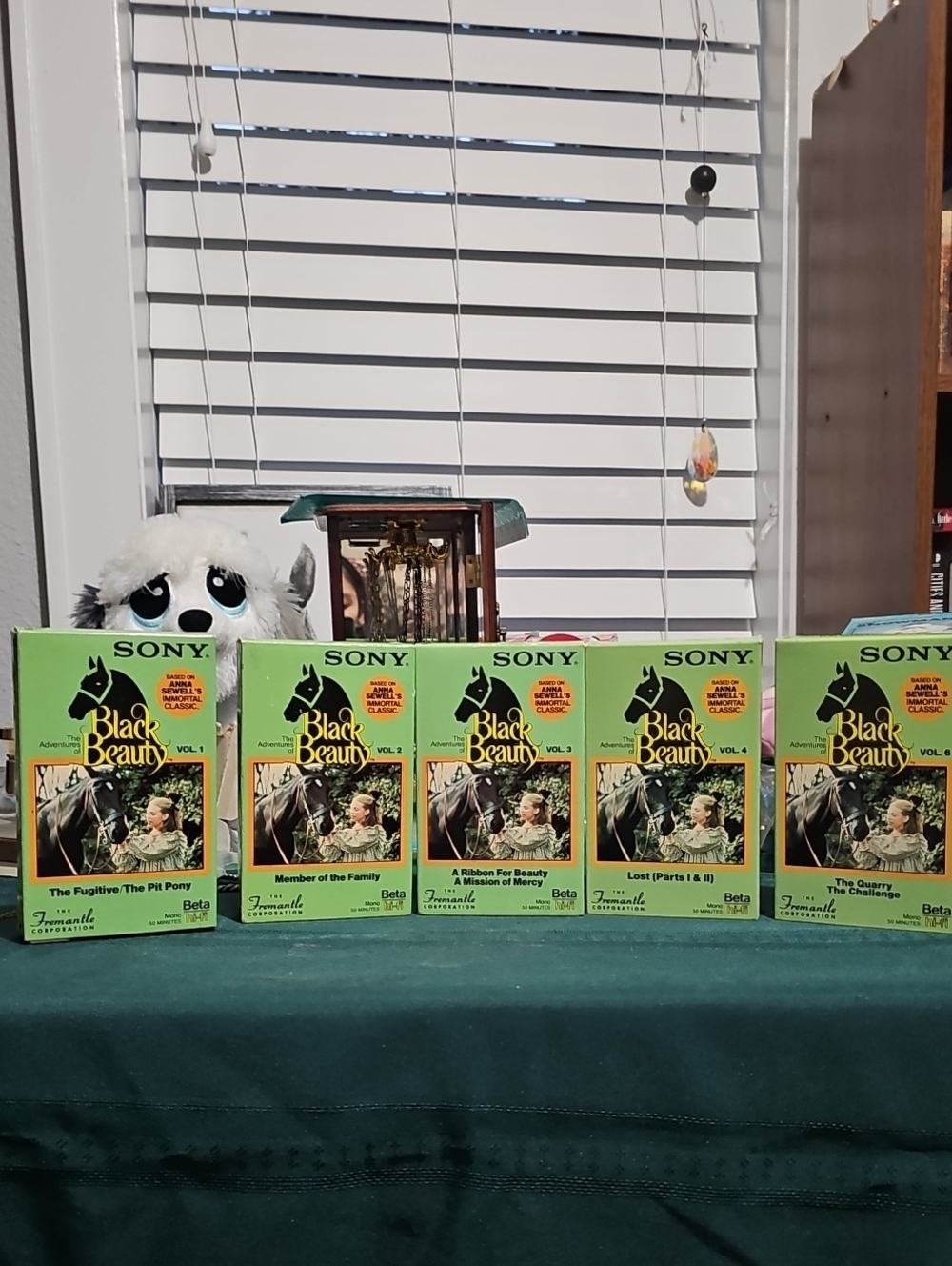 Black Beauty Vol 1 To 4 And 6 Beta VHS